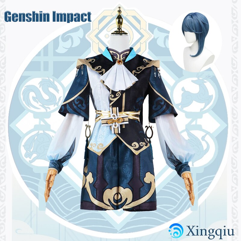  Ʈ Xingqiu ڽ ǻ, ϻ ǻ, īϹ  , ִϸ̼ ҷ Ƽ ǻ,  ȸ  